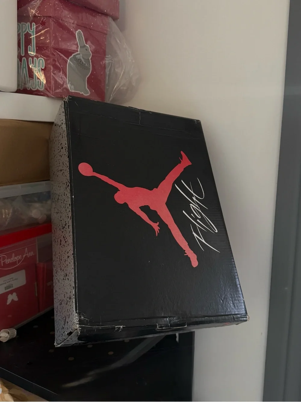 Air Jordan empty shoe box